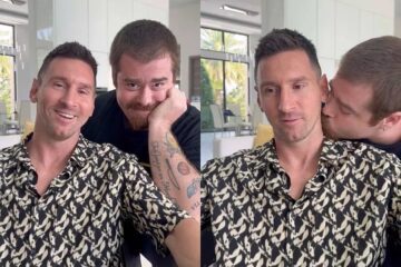 Who Kissed Messi